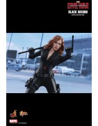 Hot Toys MMS365 Captain America Civil War Black Widow Scarlett Johansson 1/6 Collectible Figurine 28cm