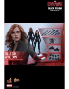 Hot Toys MMS365 Captain America Civil War Black Widow Scarlett Johansson 1/6 Collectible Figurine 28cm
