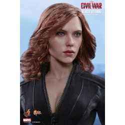 Hot Toys MMS365 Captain America Civil War Black Widow Scarlett Johansson 1/6 Collectible Figurine 28cm