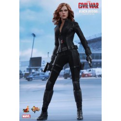 Hot Toys MMS365 Captain America Civil War Black Widow Scarlett Johansson 1/6 Collectible Figurine 28cm