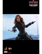Hot Toys MMS365 Captain America Civil War Black Widow Scarlett Johansson 1/6 Collectible Figurine 28cm