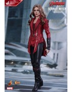 Hot Toys MMS357 Avengers Age of Ultron Scarlet Witch (New Avengers Version) Movie Promo Edition 1/6 Collectible Figurine 28cm