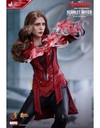 Hot Toys MMS357 Avengers Age of Ultron Scarlet Witch (New Avengers Version) Movie Promo Edition 1/6 Collectible Figurine 28cm