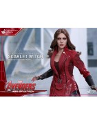 Hot Toys MMS357 Avengers Age of Ultron Scarlet Witch (New Avengers Version) Movie Promo Edition 1/6 Collectible Figurine 28cm