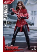 Hot Toys MMS357 Avengers Age of Ultron Scarlet Witch (New Avengers Version) Movie Promo Edition 1/6 Collectible Figurine 28cm