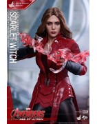 Hot Toys MMS357 Avengers Age of Ultron Scarlet Witch (New Avengers Version) Movie Promo Edition 1/6 Collectible Figurine 28cm