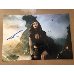 Autographe de Karen GILLAN Signed Jumanji Welcome To The Jungle Autograph