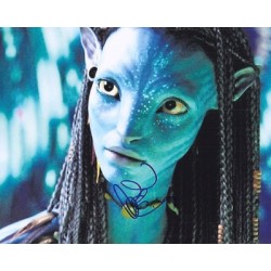 Autographe de Zoe SALDANA - Avatar