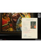 Wonder Woman Gal Gadot - Sideshow Premium Art Print d'Olivia De Berardinis encadré (Framed) limited 275/monde