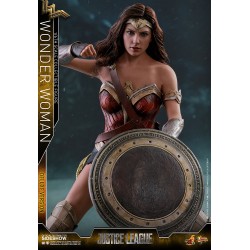 Hot Toys MMS451 Justice League Wonder Woman Gal Gadot Deluxe Version 1/6 Collectible Figurine 29cm