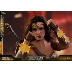 Hot Toys MMS451 Justice League Wonder Woman Gal Gadot Deluxe Version 1/6 Collectible Figurine 29cm