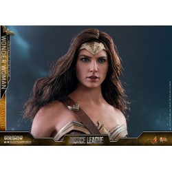 Hot Toys MMS451 Justice League Wonder Woman Gal Gadot Deluxe Version 1/6 Collectible Figurine 29cm