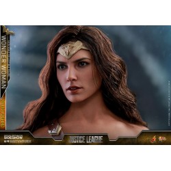 Hot Toys MMS451 Justice League Wonder Woman Gal Gadot Deluxe Version 1/6 Collectible Figurine 29cm