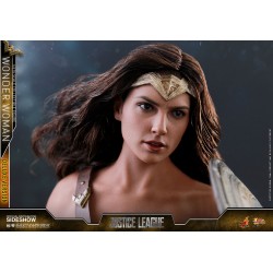 Hot Toys MMS451 Justice League Wonder Woman Gal Gadot Deluxe Version 1/6 Collectible Figurine 29cm