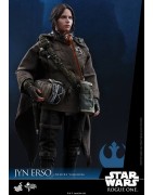 Hot Toys MMS405 Star Wars Rogue One Jyn Erso ( Felicity Jones ) Deluxe Version 1/6 Collectible Figurine 27cm