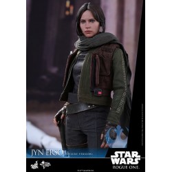 Hot Toys MMS405 Star Wars Rogue One Jyn Erso ( Felicity Jones ) Deluxe Version 1/6 Collectible Figurine 27cm