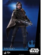 Hot Toys MMS405 Star Wars Rogue One Jyn Erso ( Felicity Jones ) Deluxe Version 1/6 Collectible Figurine 27cm