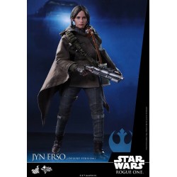 Hot Toys MMS405 Star Wars Rogue One Jyn Erso ( Felicity Jones ) Deluxe Version 1/6 Collectible Figurine 27cm