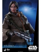 Hot Toys MMS405 Star Wars Rogue One Jyn Erso ( Felicity Jones ) Deluxe Version 1/6 Collectible Figurine 27cm