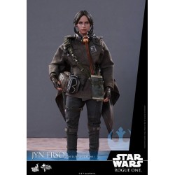 Hot Toys MMS405 Star Wars Rogue One Jyn Erso ( Felicity Jones ) Deluxe Version 1/6 Collectible Figurine 27cm