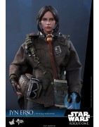 Hot Toys MMS405 Star Wars Rogue One Jyn Erso ( Felicity Jones ) Deluxe Version 1/6 Collectible Figurine 27cm