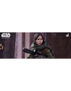 Hot Toys MMS405 Star Wars Rogue One Jyn Erso ( Felicity Jones ) Deluxe Version 1/6 Collectible Figurine 27cm