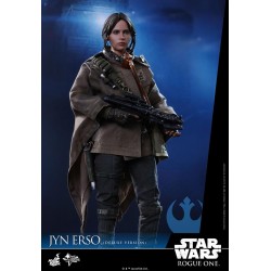 Hot Toys MMS405 Star Wars Rogue One Jyn Erso ( Felicity Jones ) Deluxe Version 1/6 Collectible Figurine 27cm