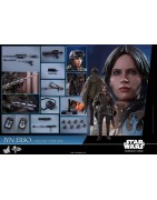 Hot Toys MMS405 Star Wars Rogue One Jyn Erso ( Felicity Jones ) Deluxe Version 1/6 Collectible Figurine 27cm
