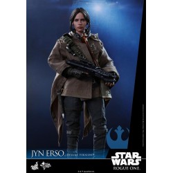 Hot Toys MMS405 Star Wars Rogue One Jyn Erso ( Felicity Jones ) Deluxe Version 1/6 Collectible Figurine 27cm
