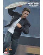 Hot Toys MMS243 Captain America Le Soldat de l'Hiver Captain America & Steve Rogers ( Chris Evans ) 12" 31cm