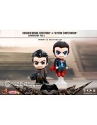 Hot Toys COSB244 Batman v Superman: Dawn of Justice Knightmare Batman (Unmasked Version) and Flying Superman