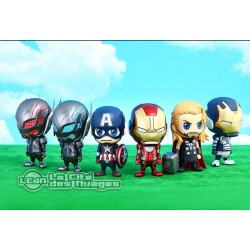 Hot Toys COSB171-175 Avengers L'ère d'Ultron Cosbaby (S) Série 1 Collectible Set de 6