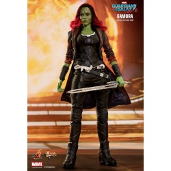 Hot Toys MMS483 Les Gardiens De La Galaxie Vol. 2 Gamora ( Zoe Saldana ) 1/6 Collectible Figurine 28Cm