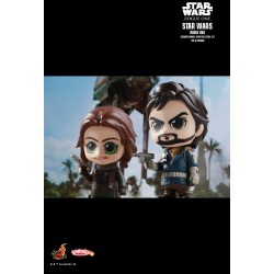Hot Toys COSB345 Rogue One A Star Wars Story Jyn et Cassian Cosbaby Collectible Set (S)