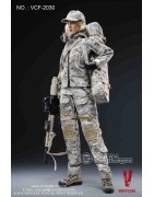 Digital Camouflage Women Soldier Max avec tête de Jessica Alba Action Figurine 30cm VERYCOOL VCF-2030 1/6
