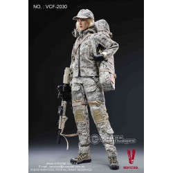 Digital Camouflage Women Soldier Max avec tête de Jessica Alba Action Figurine 30cm VERYCOOL VCF-2030 1/6