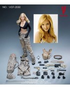 Digital Camouflage Women Soldier Max avec tête de Jessica Alba Action Figurine 30cm VERYCOOL VCF-2030 1/6