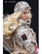 Digital Camouflage Women Soldier Max avec tête de Jessica Alba Action Figurine 30cm VERYCOOL VCF-2030 1/6