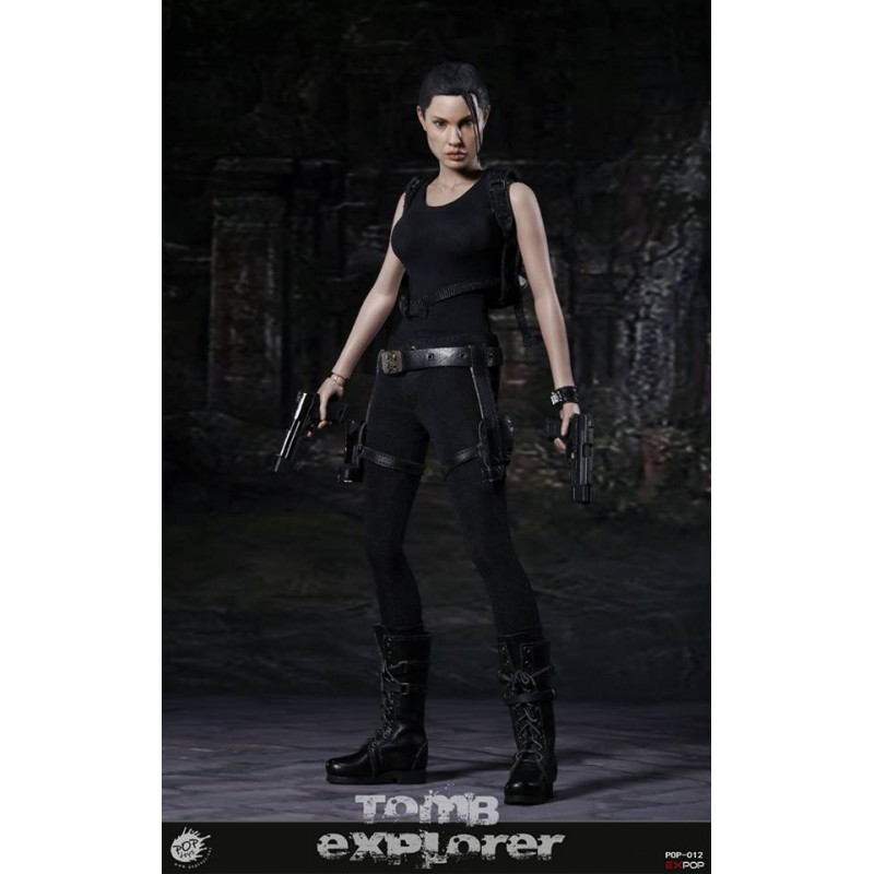 The Tomb Explorer inspiré de TOMB RAIDER Angelina Jolie Deluxe Version 1/6 Figurine 30cm POPTOYS EX012B The Tomb Explorer inspiré de TOMB RAIDER Angelina Jolie Deluxe Version 1/6 Figurine 30cm POPTOYS EX012B