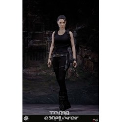 The Tomb Explorer inspiré de TOMB RAIDER Angelina Jolie Deluxe Version 1/6 Figurine 30cm POPTOYS EX012B