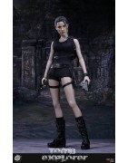 The Tomb Explorer inspiré de TOMB RAIDER Angelina Jolie Deluxe Version 1/6 Figurine 30cm POPTOYS EX012B