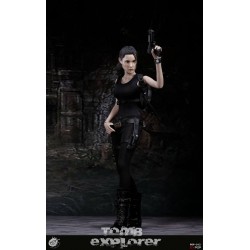 The Tomb Explorer inspiré de TOMB RAIDER Angelina Jolie Deluxe Version 1/6 Figurine 30cm POPTOYS EX012B