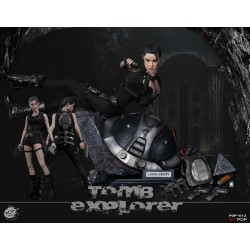 The Tomb Explorer inspiré de TOMB RAIDER Angelina Jolie Deluxe Version 1/6 Figurine 30cm POPTOYS EX012B