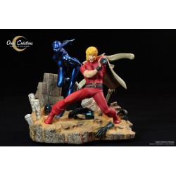 Cobra The Space Pirate - Diorama Cobra et Armanoïde statue résine (600 ltd.)