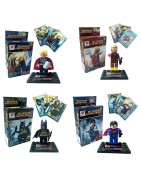 Marvel Assemblage construction Figurines Jouets Avengers Age of Ultron Avengers Figurine avec Base et cartes 8-pack