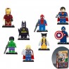 Marvel Assemblage construction Figurines Jouets Avengers Age of Ultron Avengers Figurine avec Base et cartes 8-pack