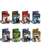 Marvel Assemblage construction Figurines Jouets Avengers Age of Ultron Avengers Figurine avec Base et cartes 8-pack