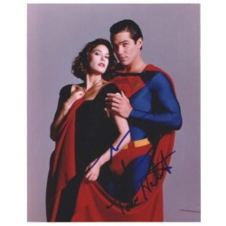 Autographe de Dean CAIN avec l'autographe de Teri HATCHER - LOIS & CLARK / SUPERMAN - SIGNED