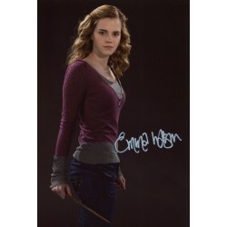 Autographe de Emma WATSON - HARRY POTTER - Hermione GRANGER- Hand signed - 12X8 - Photo with COA
