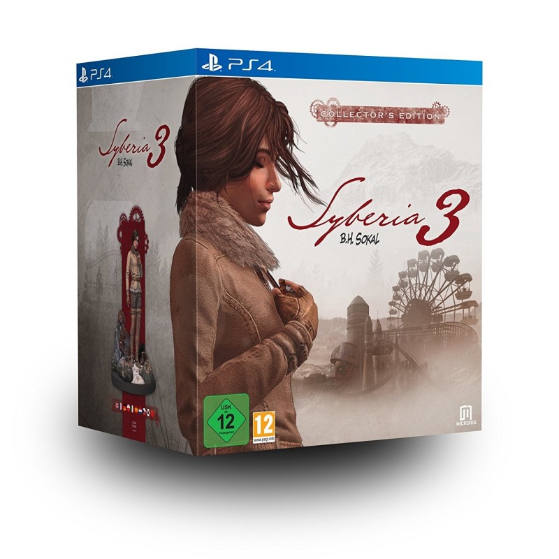 Jeux Vidéo - Syberia 3 - édition collector Jeux Vidéo - Syberia 3 - édition collector